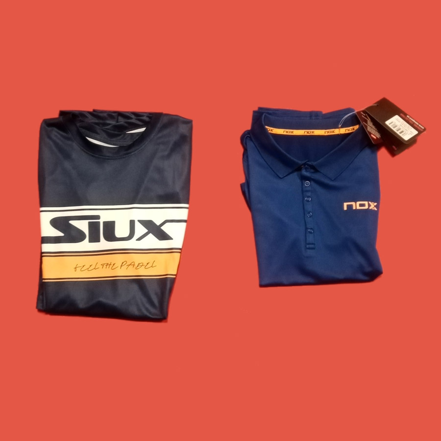 Camisetas padel