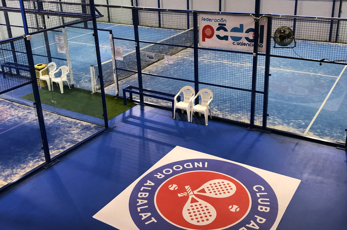 Pistas de pádel indoor de Albalat pistas padel indoor