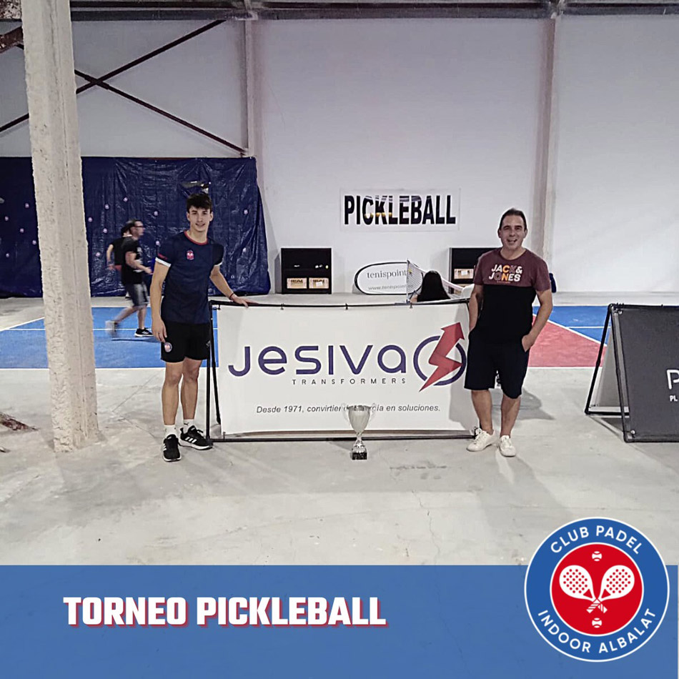 Subcampeones Torneo Pickleball