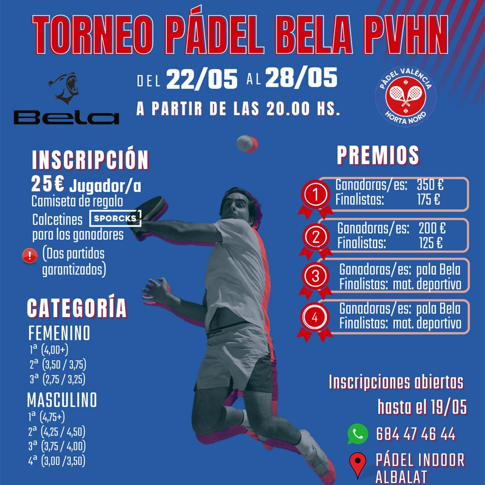 torneo de pádel